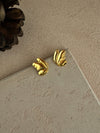 Butterfly Wing Stud Earrings