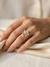 Diamond Ring Gold Plated