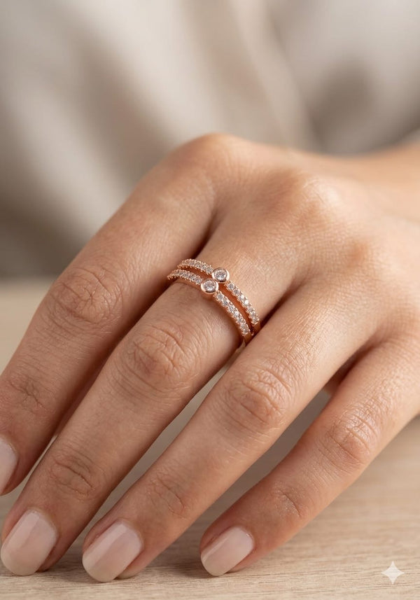 Simple Diamond Ring