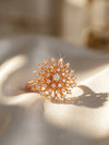 Blooming Floral Blush Ring