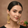 Long Handmade Beaded Earrings
