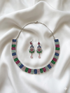 American Diamond Multicolor Choker
