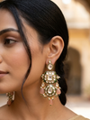 Polki Kundan Earrings
