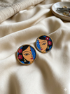 Haind Painted Round Studs