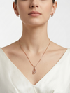 Elegant Rose Gold Pendant Set