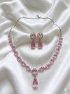 Luxury Teardrop AD Necklace Set
