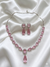 Luxury Teardrop AD Necklace Set