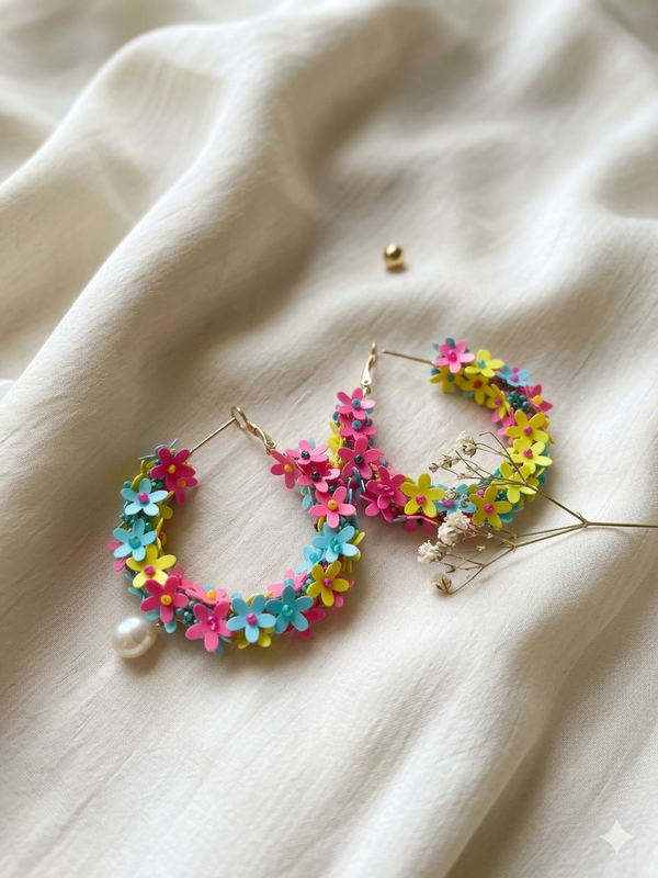 Buy Multicoloured Earrings for Women