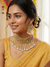 Handmade Haldi ceremony Choker Set With Colourful Sequences