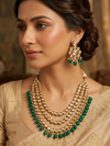 MultiLayer Kundan Set with Meenakari Work
