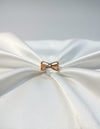 Criss-Cross Rose Gold Diamond Ring