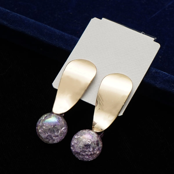 Elegant Chunky Resin Earrings