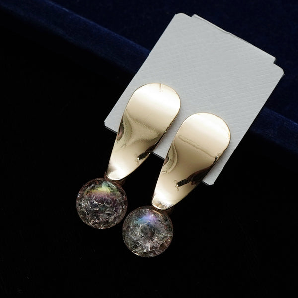 Elegant Chunky Resin Earrings