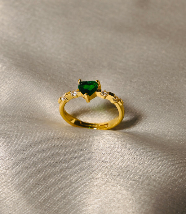 Tiny Heart Adjustable Ring