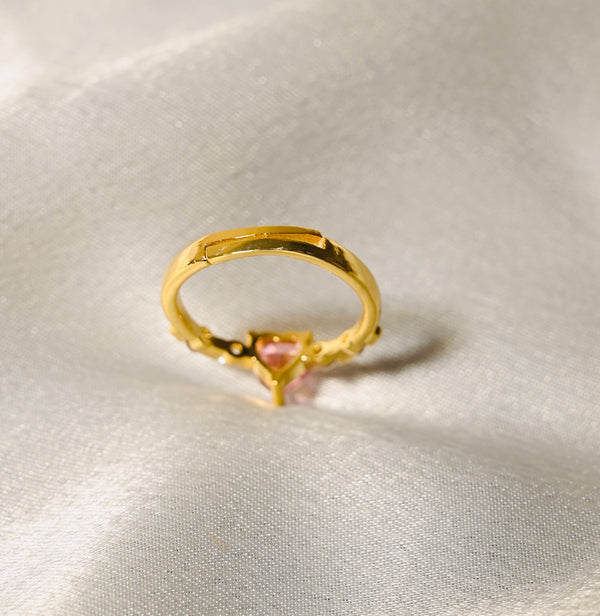 Tiny Heart Adjustable Ring