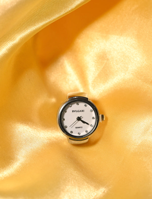 Stylish Finger Watch Ring
