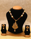 Graceful Gold Plated Necklace Set