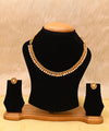 Gold Plated Pearl Choker Set