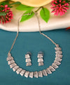CZ White Necklace set