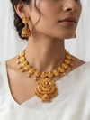 Beautiful Gold-Plated Spiritual Necklace Sets