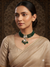 Meraki AD Stone Kundan Choker Set with Beads
