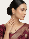 Elegant Pendant Set With Ring