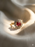 Stunning flowers Red Ruby Ring