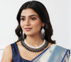 Black-White Handmade Choker Set