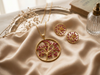 Unique Gold Plated Tree Style Pendant Sets