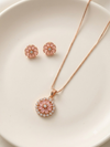 AD Flower Pendant Set