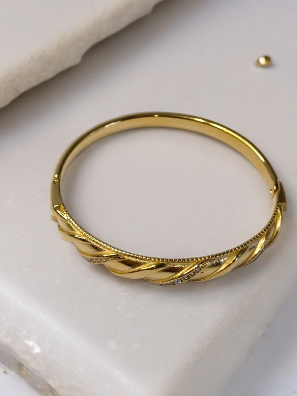 Meraki Gold Plated Anti-Tarnish Bracelet