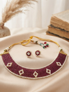 Handcrafted hydro Beads Necklace Set