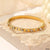 Cubic Zirconia 18k Gold Plated Anti-Tarnish Bracelet