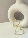 Heart Shaped Statement Earring