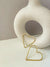 Heart Shaped Statement Earring