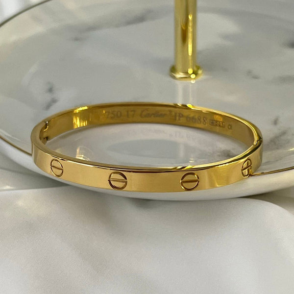 Anti-Tarnish Gold Plated Cartier Bracelets