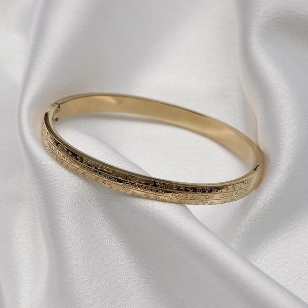 Anti Tarnish Gold Toned Classic Bracelet