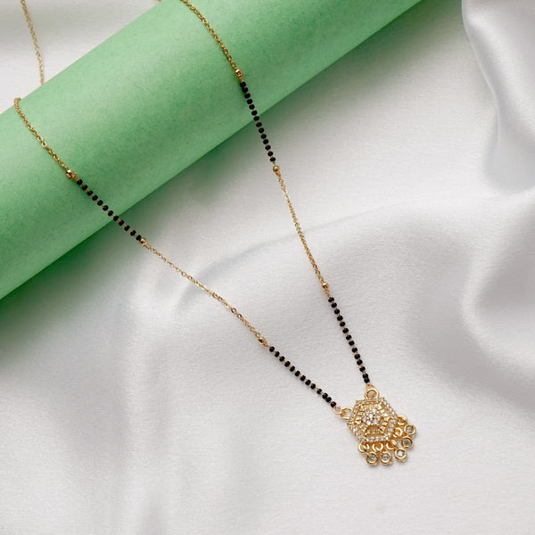 Stylish And Elegant Diamond Mangalsutra