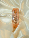 Rose Gold Plated Diamond Studded Bracelet