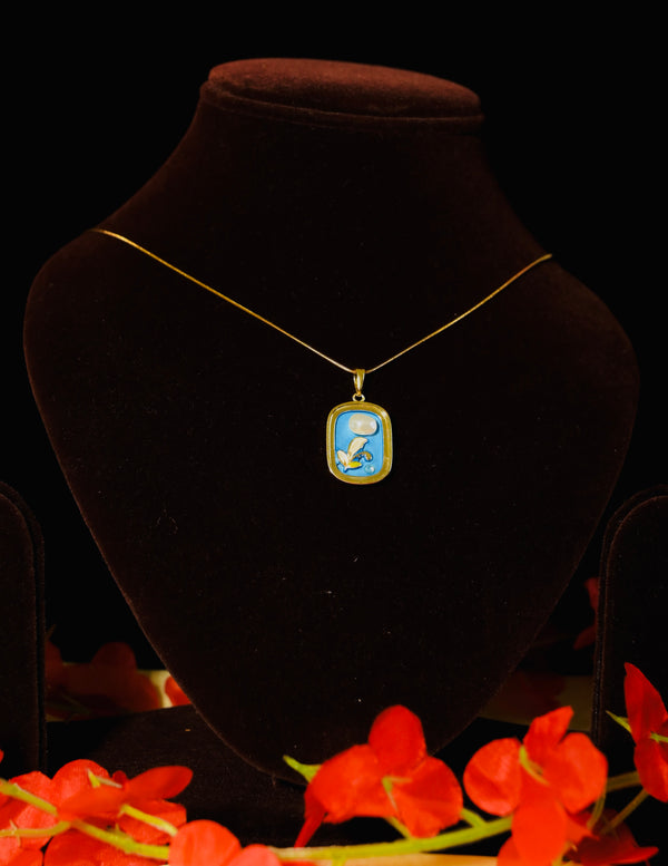 Pearl Flower Princess Pendant