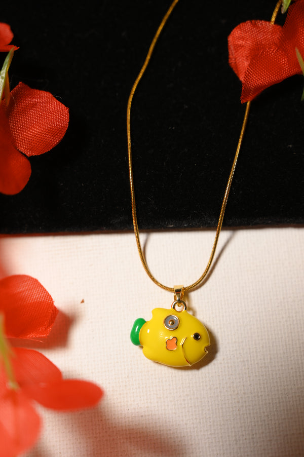 fish Design Pendant Chain