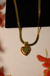 Gold Toned Heart Pendant