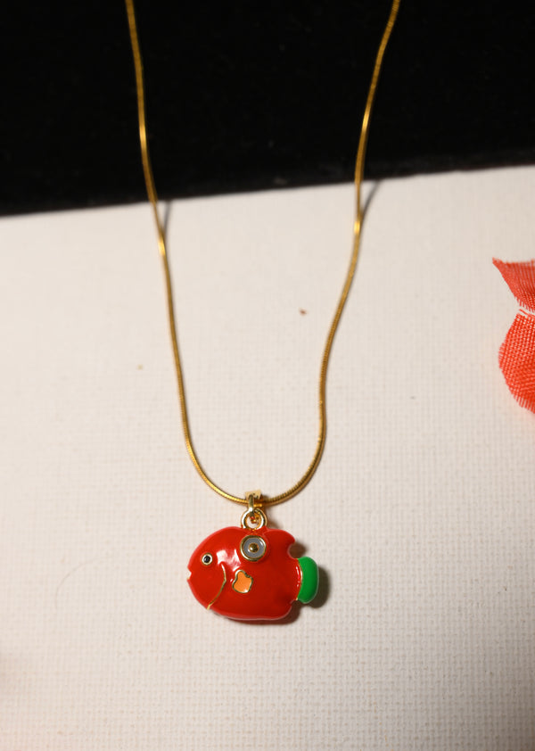 fish Design Pendant Chain