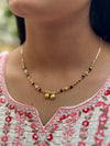 Buy Gold And Black Traditional Mangalsutra