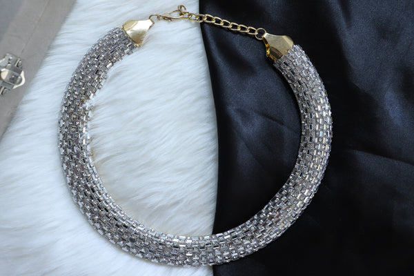 Shimmering Crystal Necklace