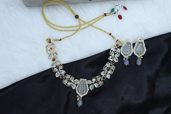 Premium Polki Choker Set