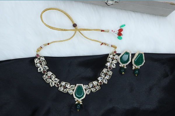 Premium Polki Choker Set