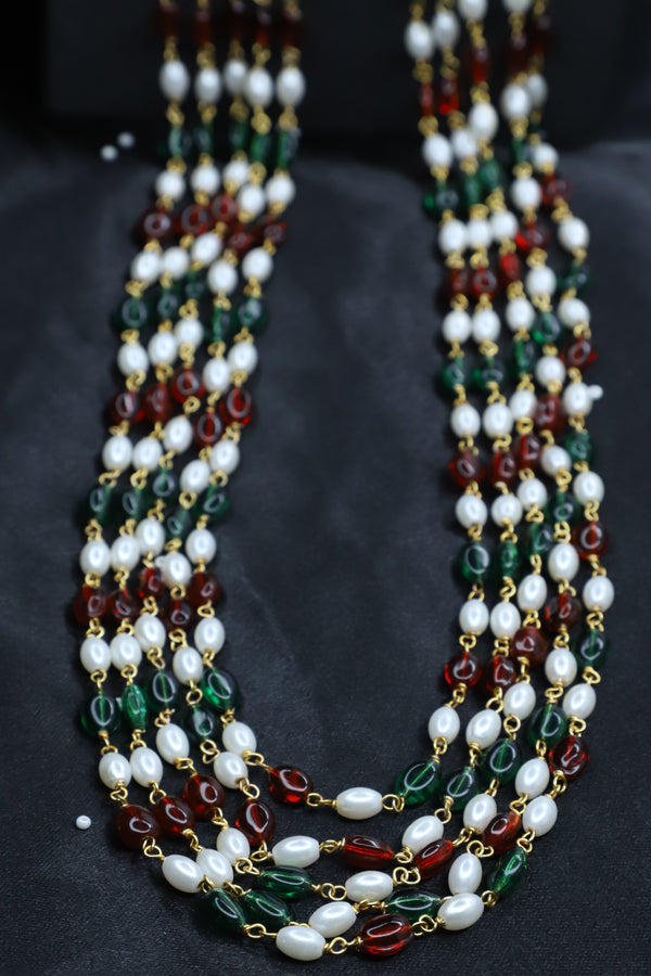 Multicolor Antique Mala