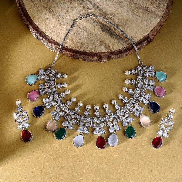 AD Detail with Multicolor Stone