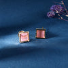 Square Shaped Stone Studded Earring
